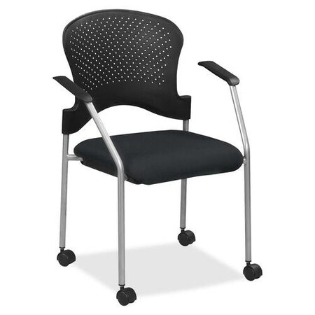 Eurotech - The Raynor Group SIDE CHAIR W/CASTERS ONYX EUTFS827023